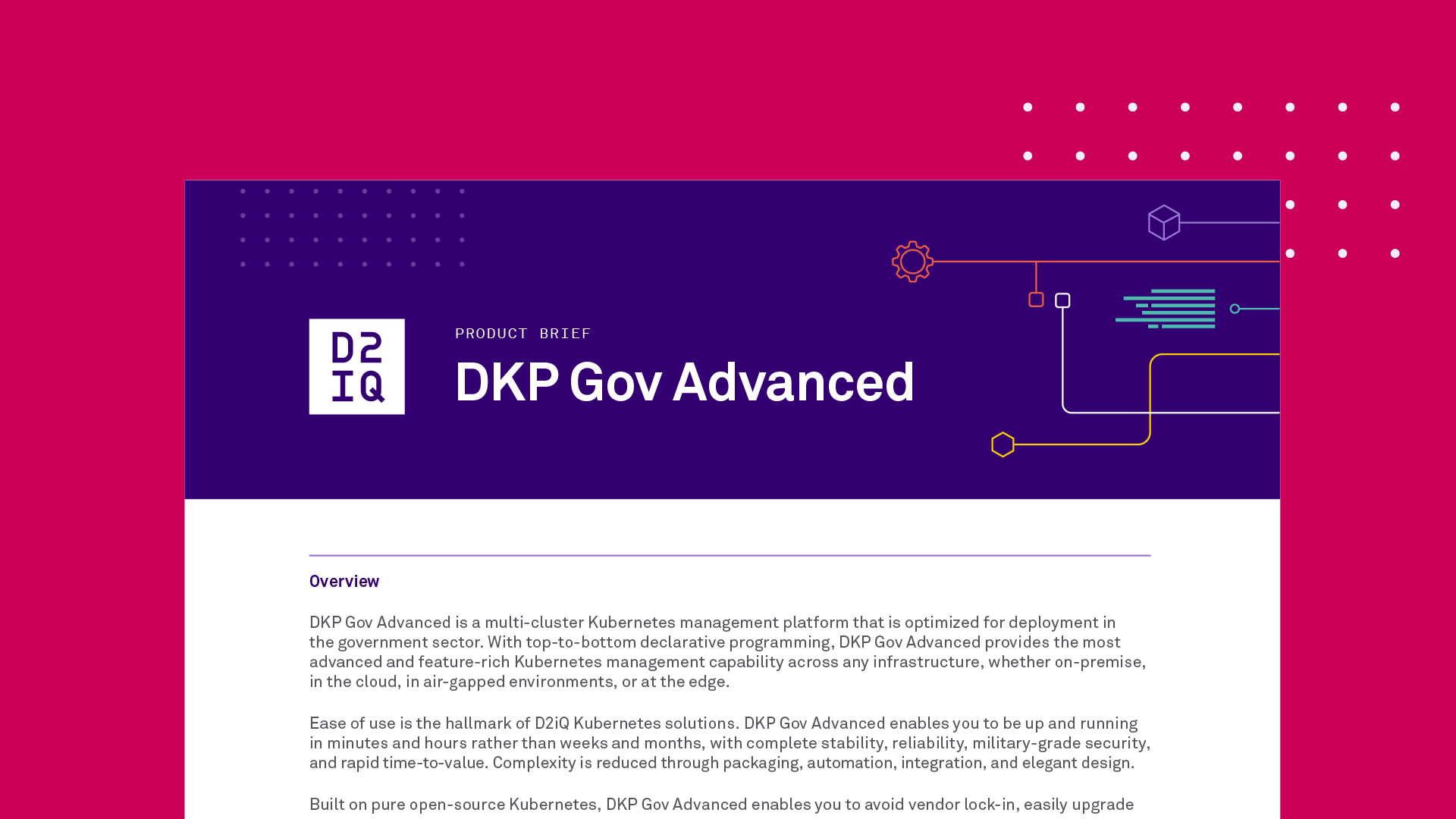 DKP Gov Advanced: Multi-Cluster Kubernetes Management